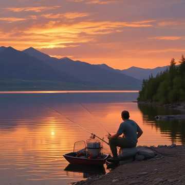 Fishing on Utah's Shore