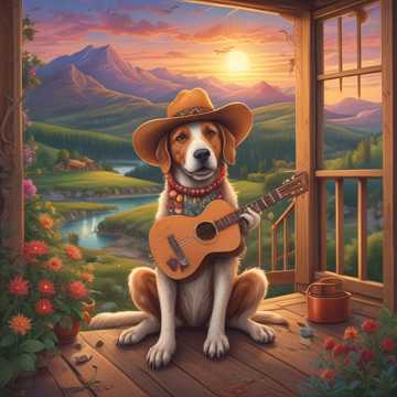 Country dog