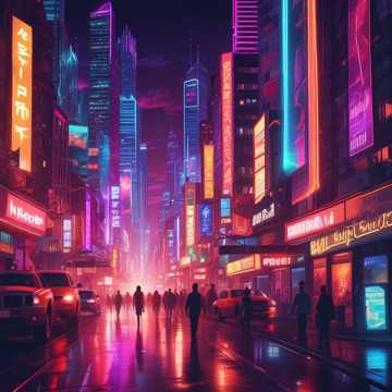 Dance Through The Neon Nights