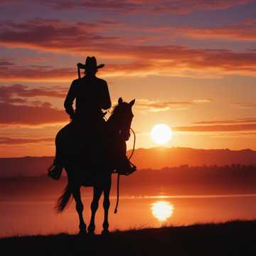 Cowboy in Rainbow Boots