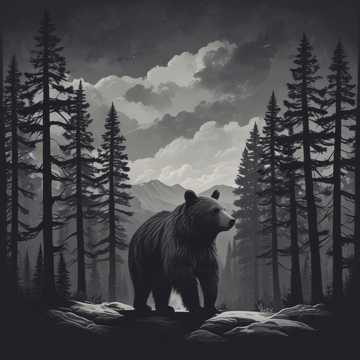 Our Bear Smokes in Gloom