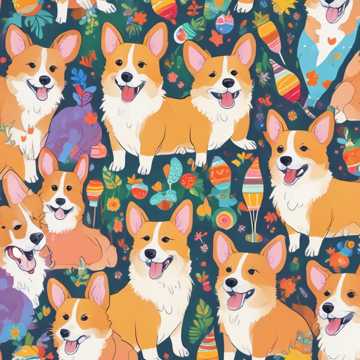 Corgi Party