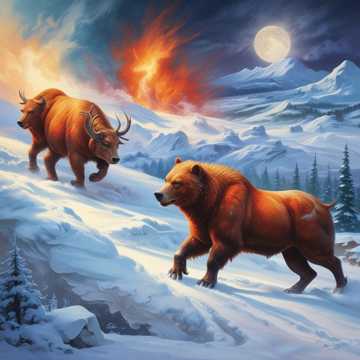 Fire Bull and Ice Bear