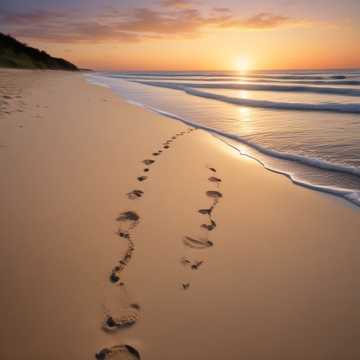 Steps in the Sand