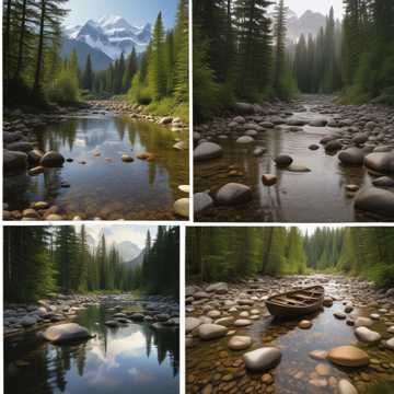 Fishing in Bugaboo Creek