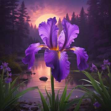 Iris Glows