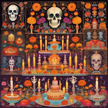 día de muertos