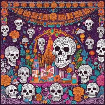 día de muertos