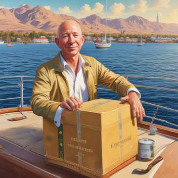 Amazon Works for Bezos' Yacht