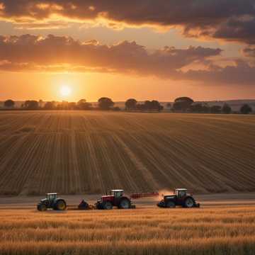 Tractors and Combines