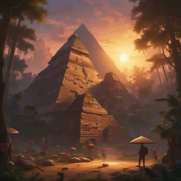 giant in pyramids