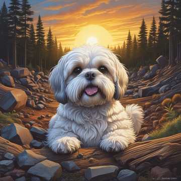 Willie the Jewish Shih Tzu