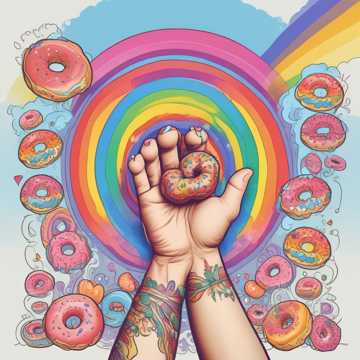 Danny Downer und seine rosa Donuts