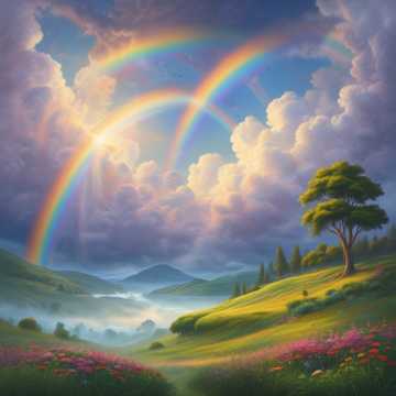 Double Rainbow Blessing