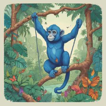 Little Blue Monkey