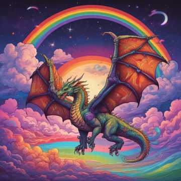 Return of the rainbow dragon