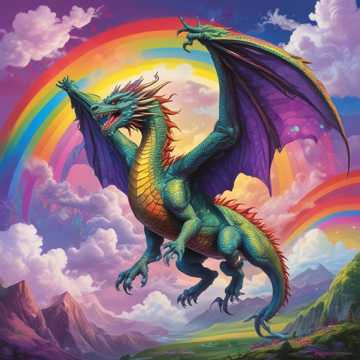 Return of the rainbow dragon