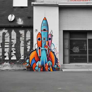 Rocket Ship Walls