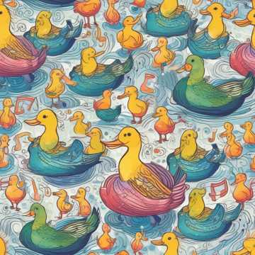 Swimming Ducks