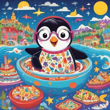 Anni, das Pinguin-Mädchen