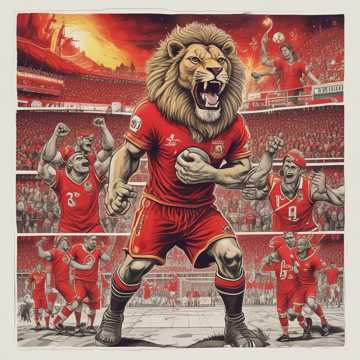 Roaring Red Lions