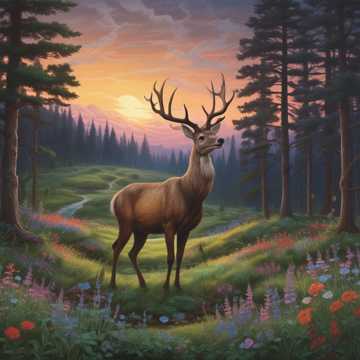 Deer awaken