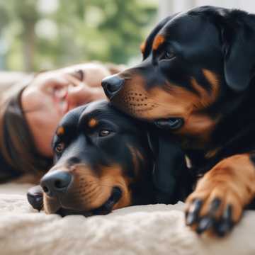 Rottie's Bed Time