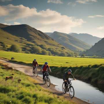 Riding the Welsh Hills