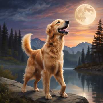 Luna der Golden Retriever