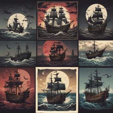 Black Sails on the Sea Witch