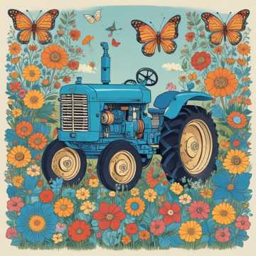 Blue Tractor