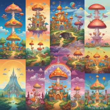 Mushroom kingdom theme