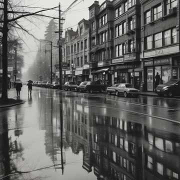 Rain in Vancouver