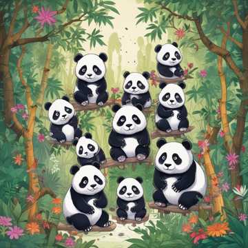 Panda Family