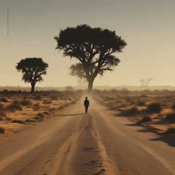 Lonely Texas Road