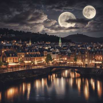 The Silver Moon Over Cork