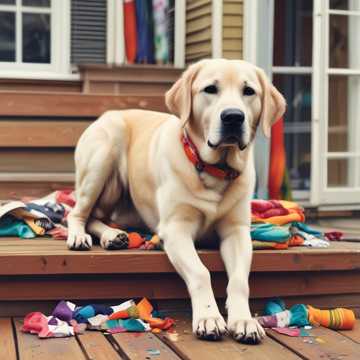 The Sock Eatin' Labrador