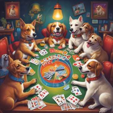 Dead Dogs Playing Uno