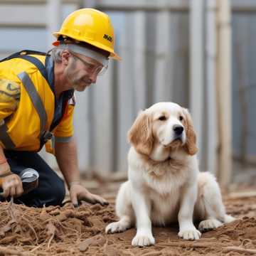 Dog on the Build