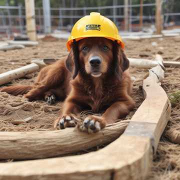 Dog on the Build