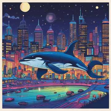 Blue orca 