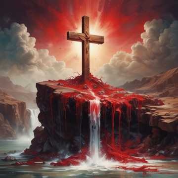 Blood on the Cross