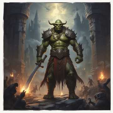 Dirg the Mighty Orc