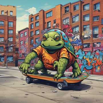 Turtlin' Through the Hood