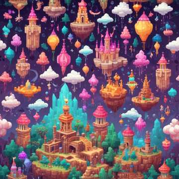 Aventure d'un monde pixel