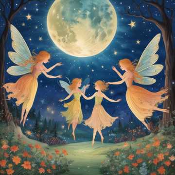 Fairies Dancing Joyously