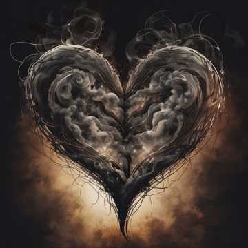 ---  **Title: "Humo del Corazón" / "Fumée du Cœur"**   (Smoke of the Heart)