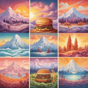 Dreamy Burger Blues