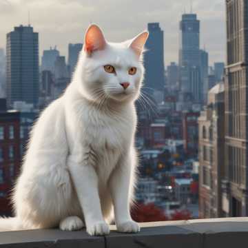 white cat 