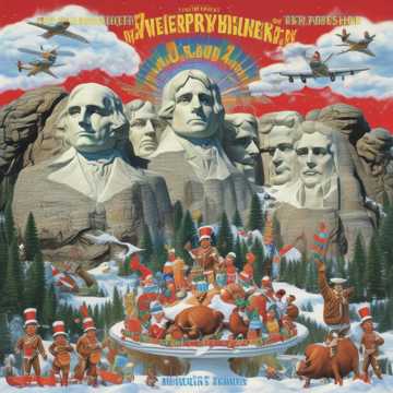 Mount Rushmore Christmas